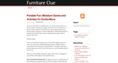 Desktop Screenshot of furnitureclue.com